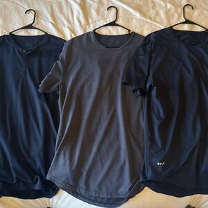 BYLT Basics Navy Set of 3 Shirts!